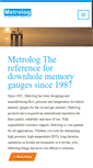 Mobile Screenshot of metrolog.com