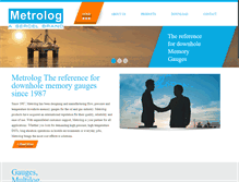 Tablet Screenshot of metrolog.com